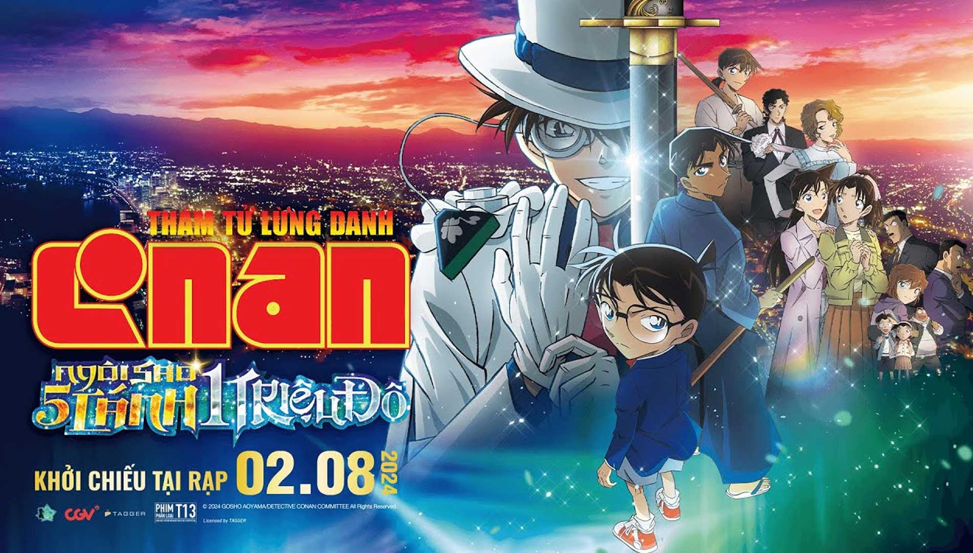 Thám Tử Lừng Danh Conan: Ngôi Sao 5 Cánh 1 Triệu Đô