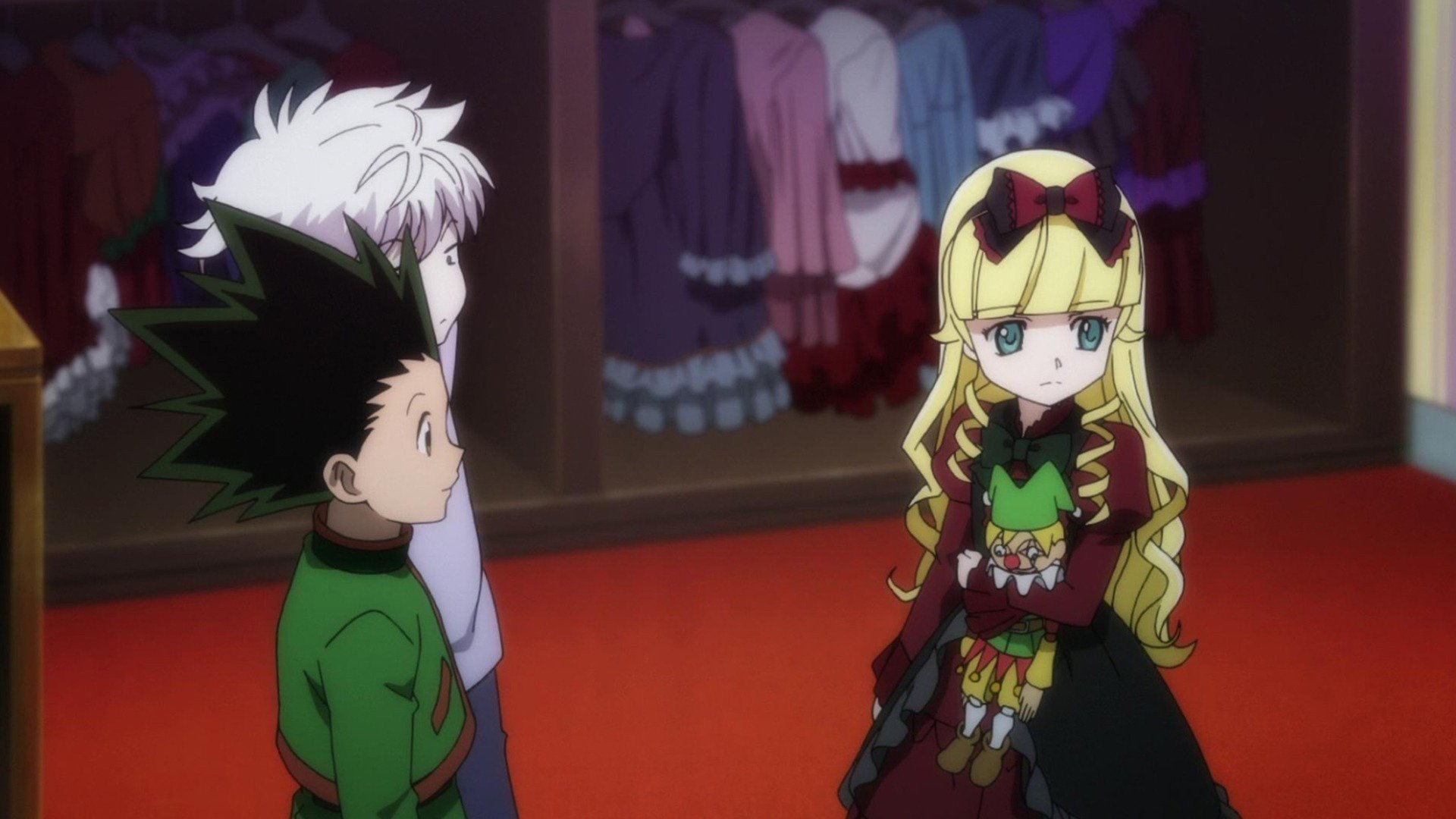 Hunter x Hunter: Đương Đầu Băng Nhền Nhện (Bóng Ma Đỏ Thẫm)